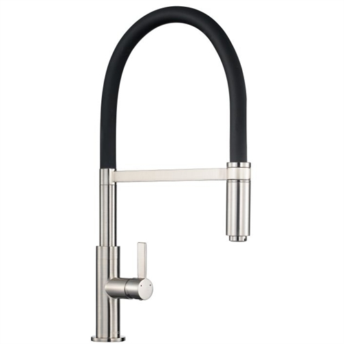Luxury Spirali Designer Sink Mixer Black Lime Kitchen & Bathroom